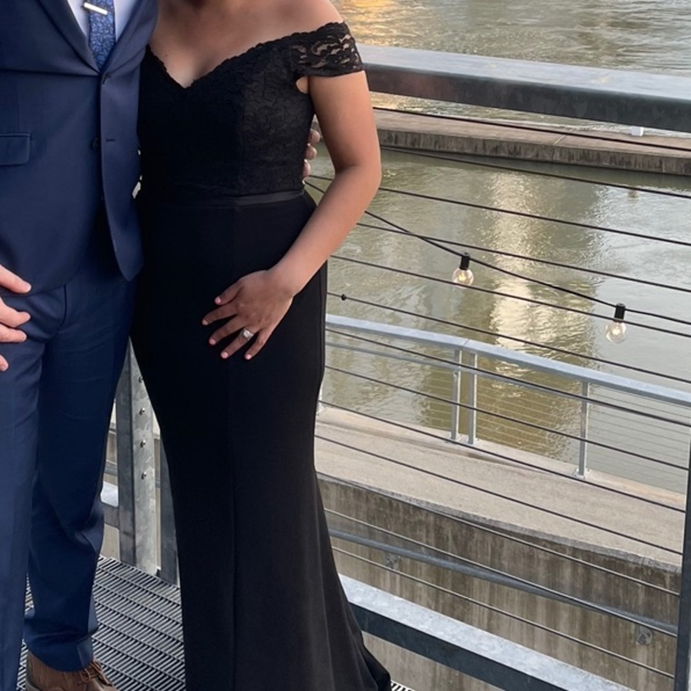 David’s bridal off the shoulder bridesmaid dress